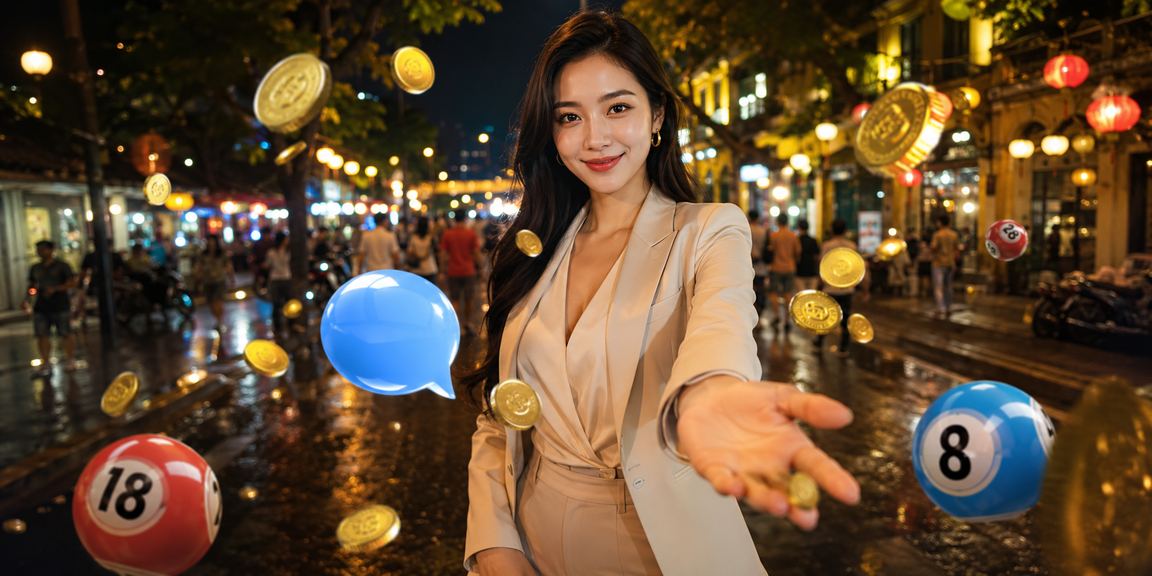 Người dùng Hà Nội truy cập c130j trên điện thoại tại chợ đêm